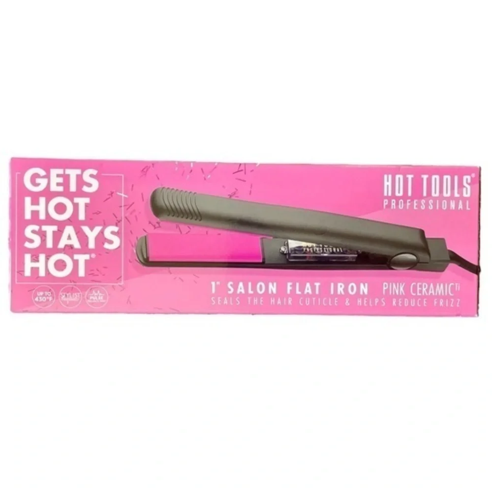 Pink Ceramic Flat Iron